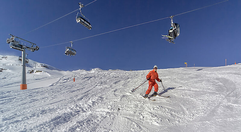 Skifahren im Bayerischen Wald